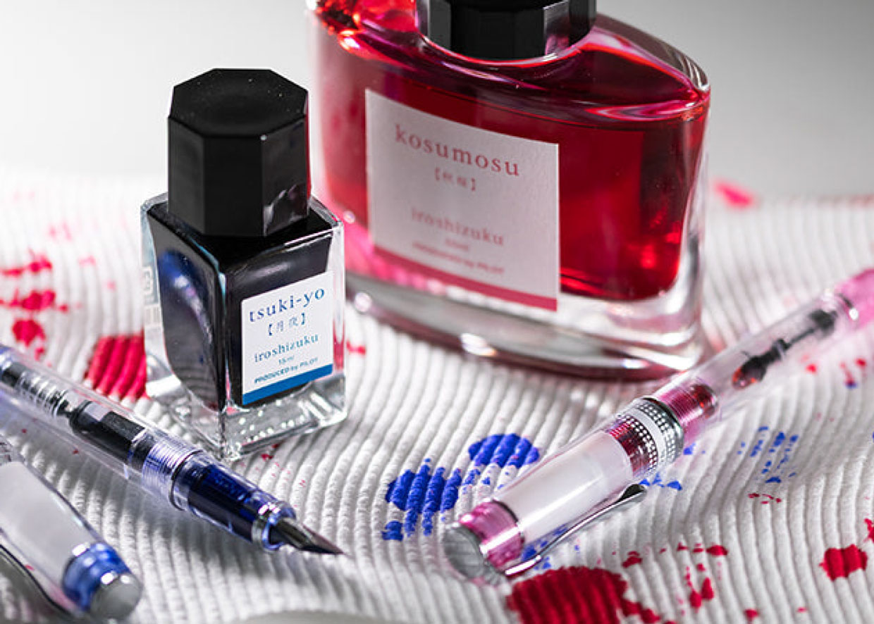 fountain pen ink stain