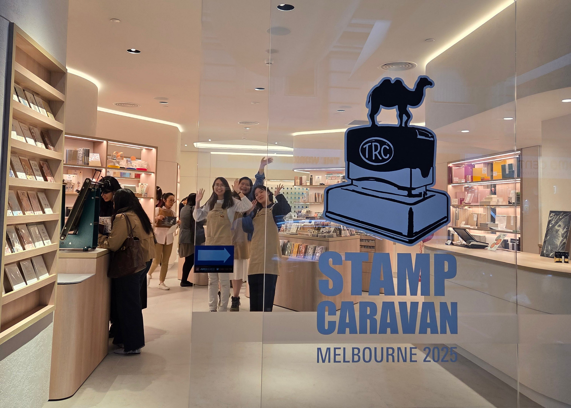 Traveler’s Company Stamp Caravan at Bookbinders Design