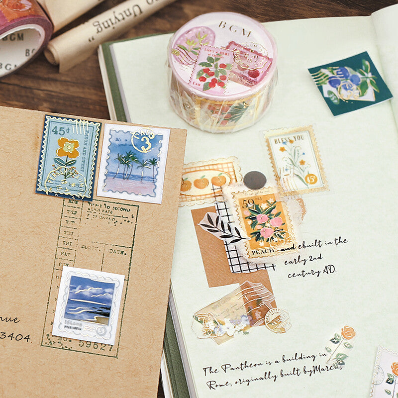 BGM - Washi Tape - Plant Yellow