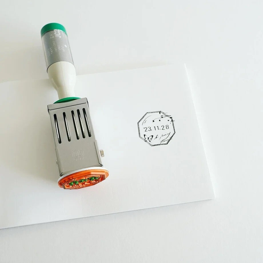 Yohaku - Stamp - Date Stamp - Octogonals