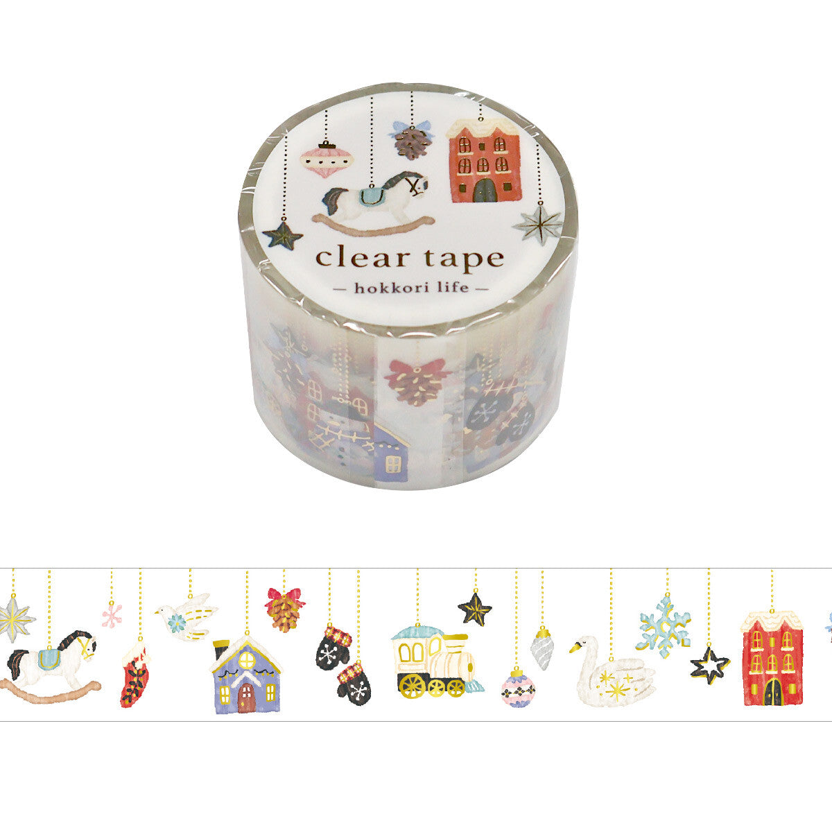 Mind Wave - Washi Tape - Hokkori Life - Ornament (Matte PET)