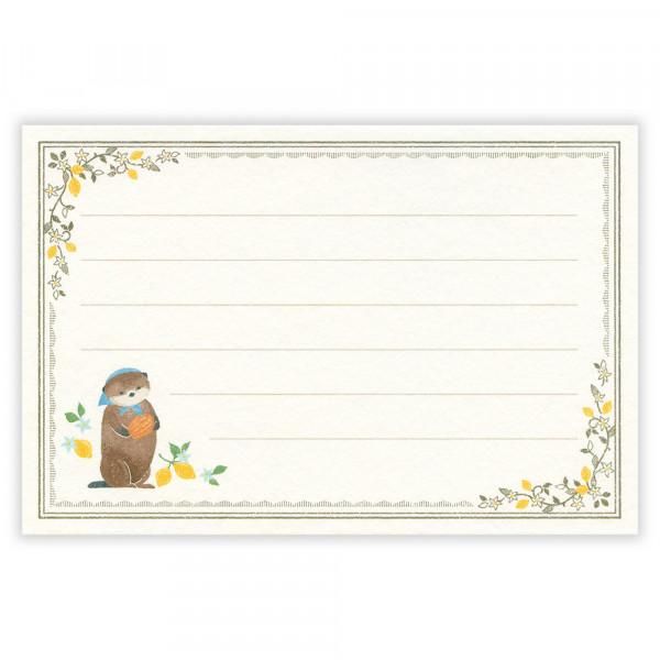 NB Japan - Letter Set - Ressa - The Otter and the Madeleine (Mini)