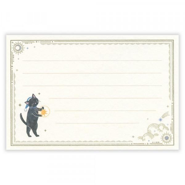 NB Japan - Letter Set - Ressa - Night Cat (Mini)