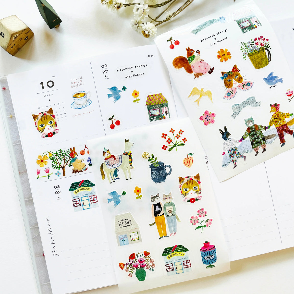 Niconeco Zakkaya - Planner Sticker - The Little Things