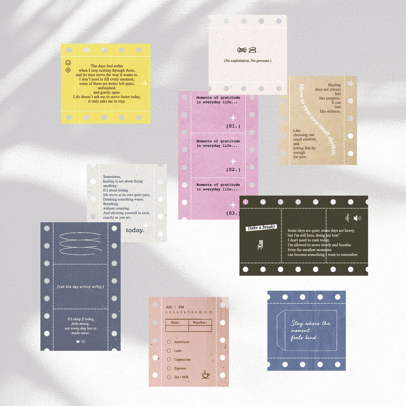 Pion - Paper Tape - Report Paper (Shaped)