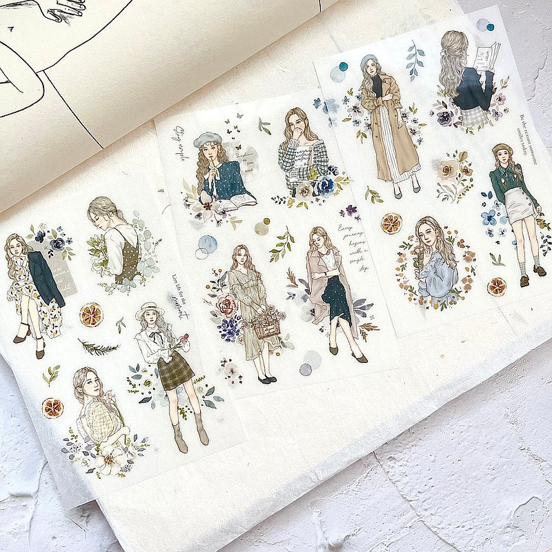 Pion - Planner Sticker - Elegant <Outgoing>