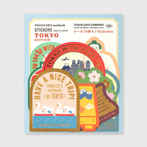 Traveler's Company - Sticker Set - Traveler's Town - Tokyo