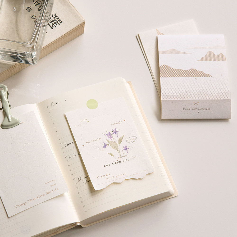 MU Lifestyle - Journal Paper Tearing Pack - #01