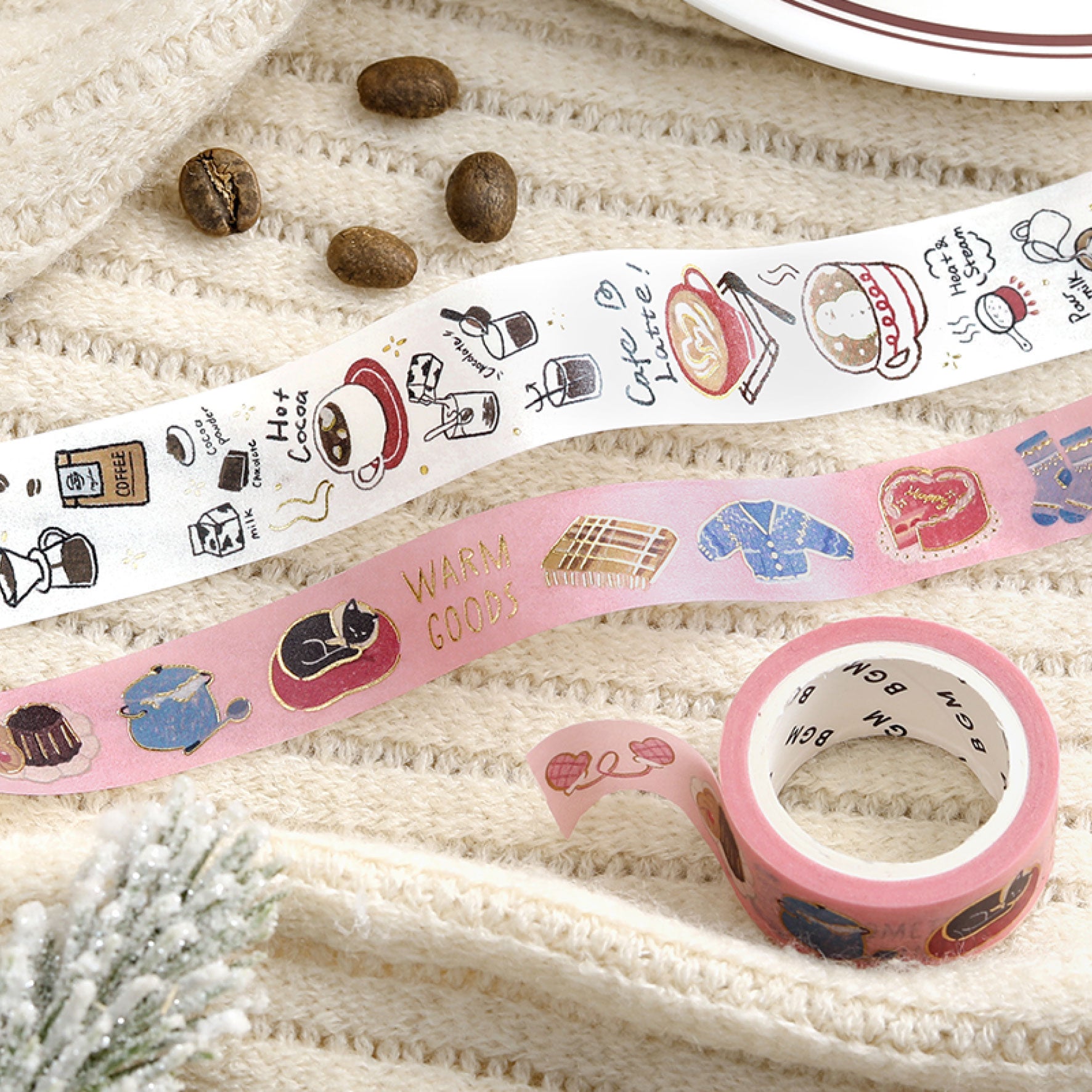 BGM - Washi Tape - 2025 Winter Limited - Something Winter <Outgoing>