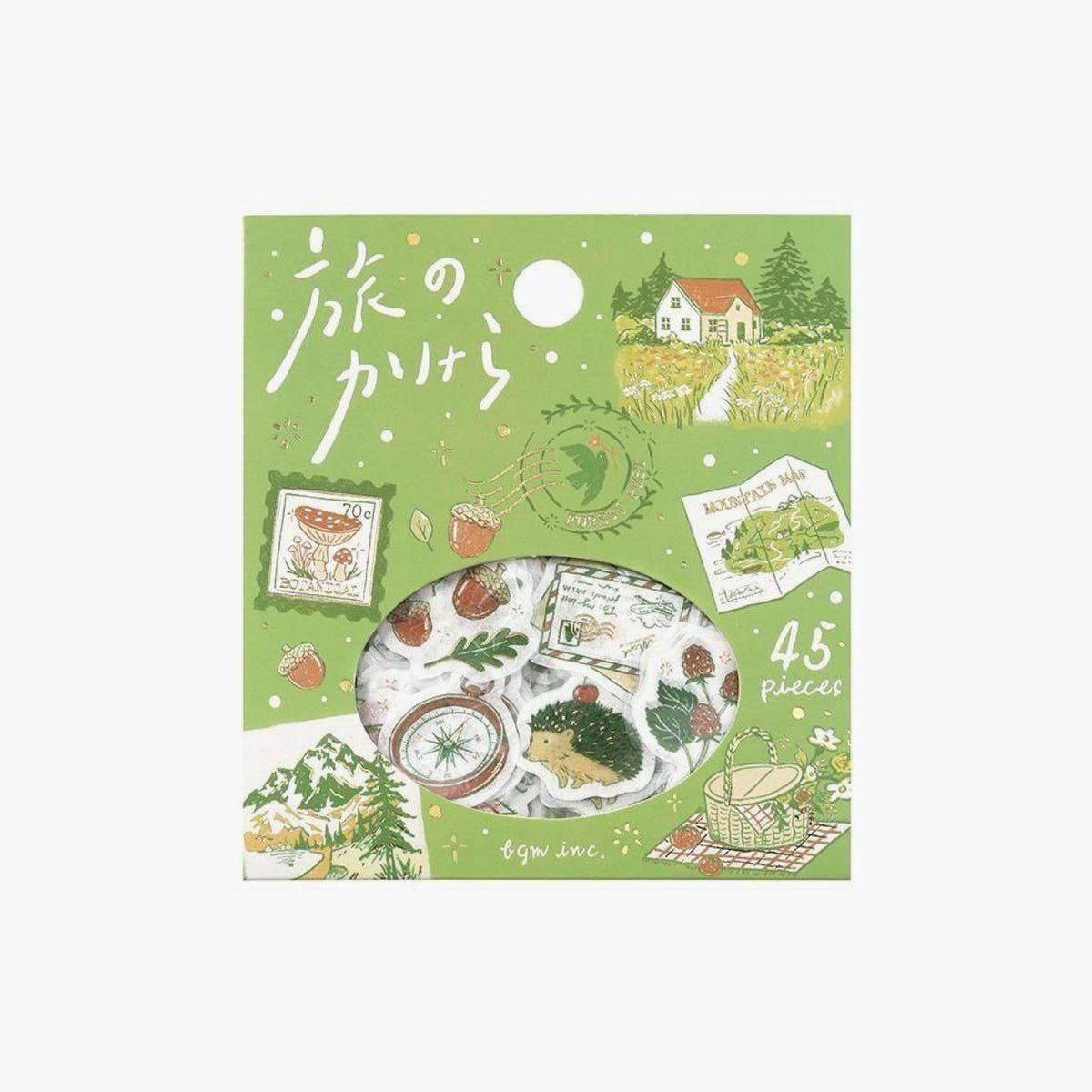 BGM - Planner Sticker - Flake Seal - Journey - To the Forest
