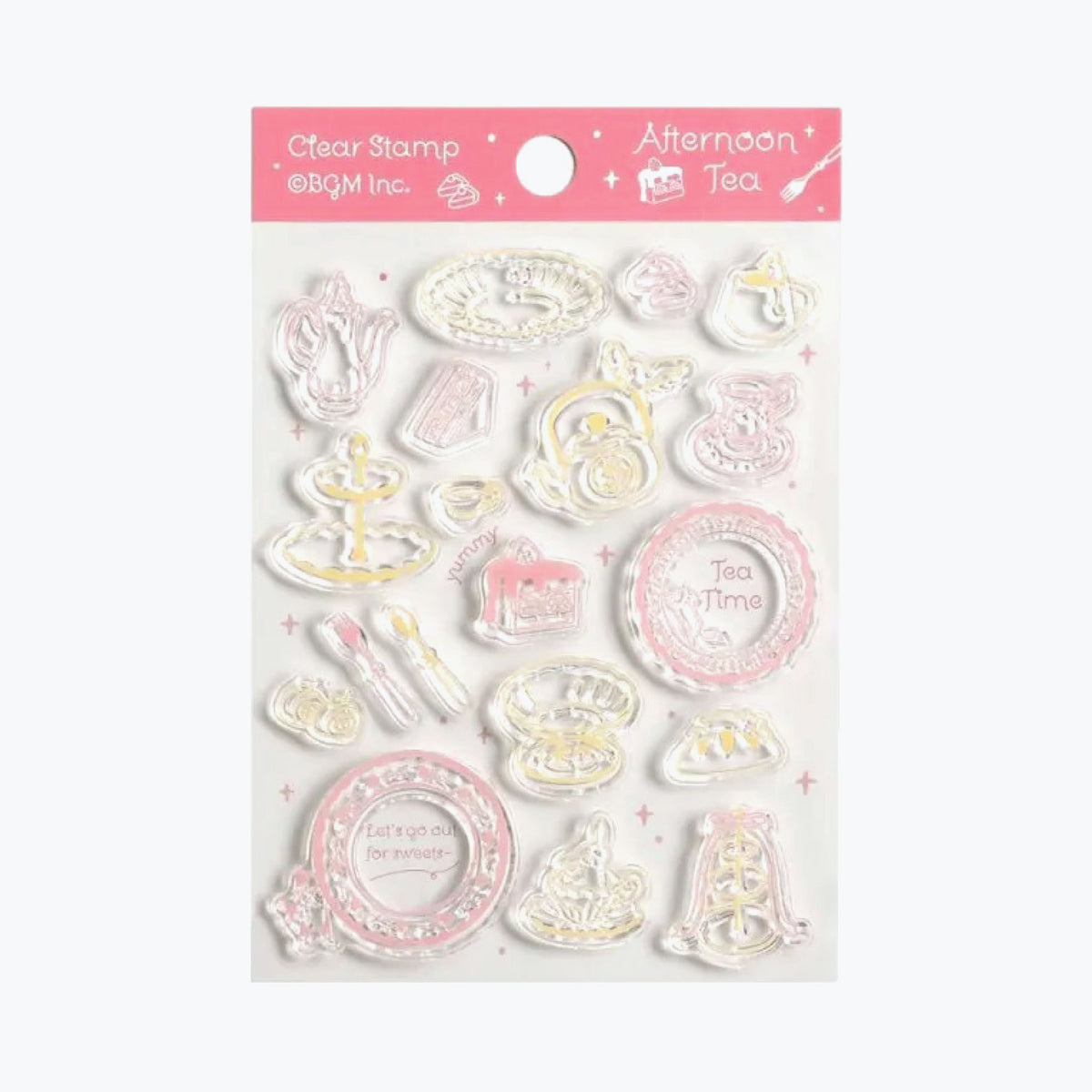BGM - Stamp - Clear - Afternoon Tea