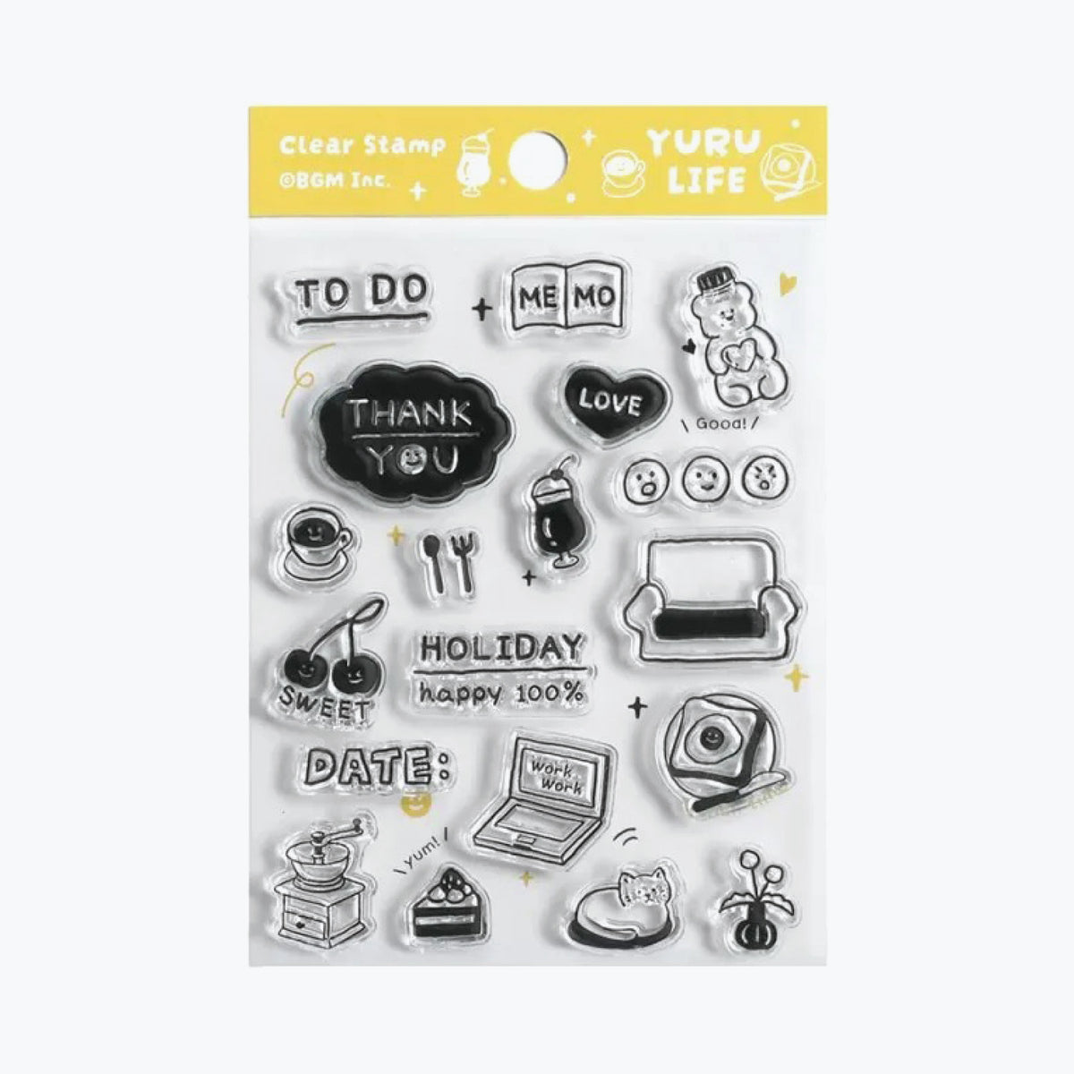 BGM - Stamp - Clear - Yuru Life
