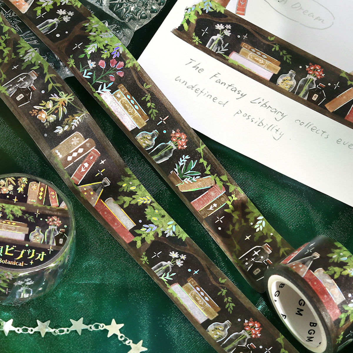 BGM - Washi Tape - Fantasy - Botanical