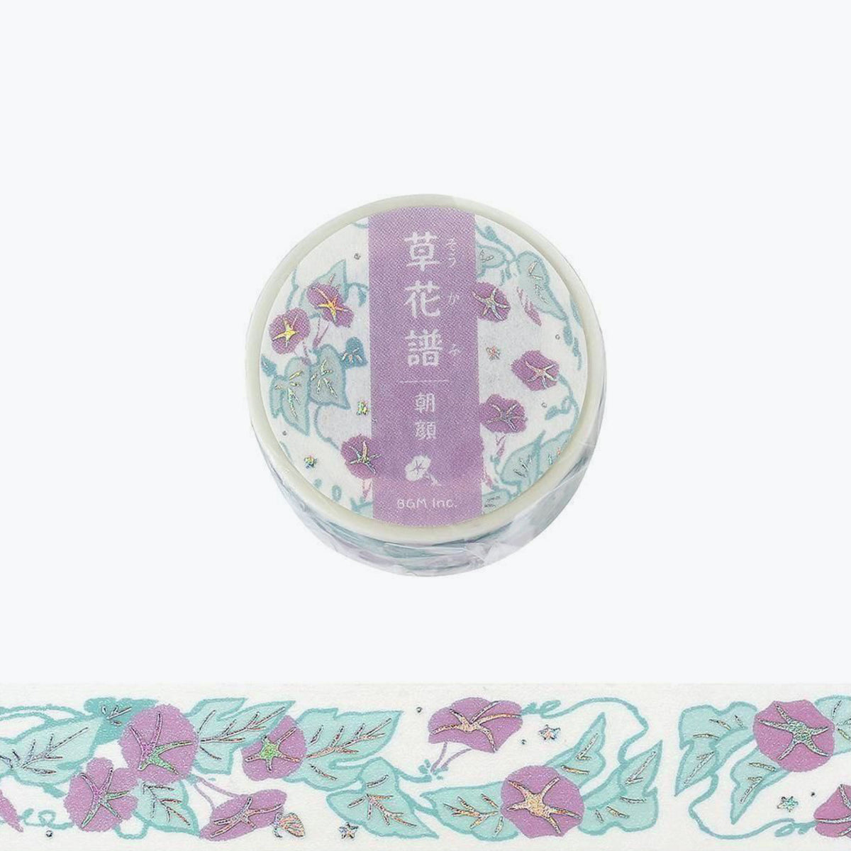 BGM - Washi Tape - Flora - Morning Glory