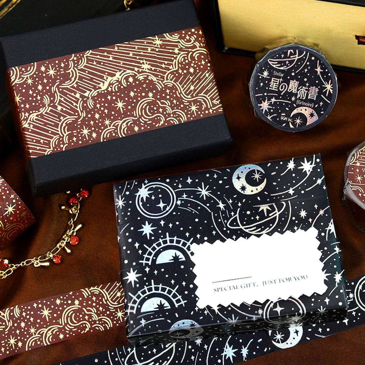 BGM - Washi Tape - Grimoire - Dark