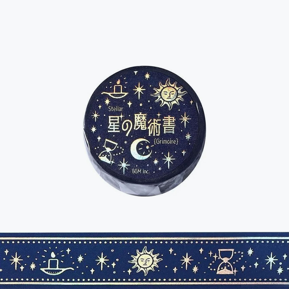 BGM - Washi Tape - Grimoire - Blue