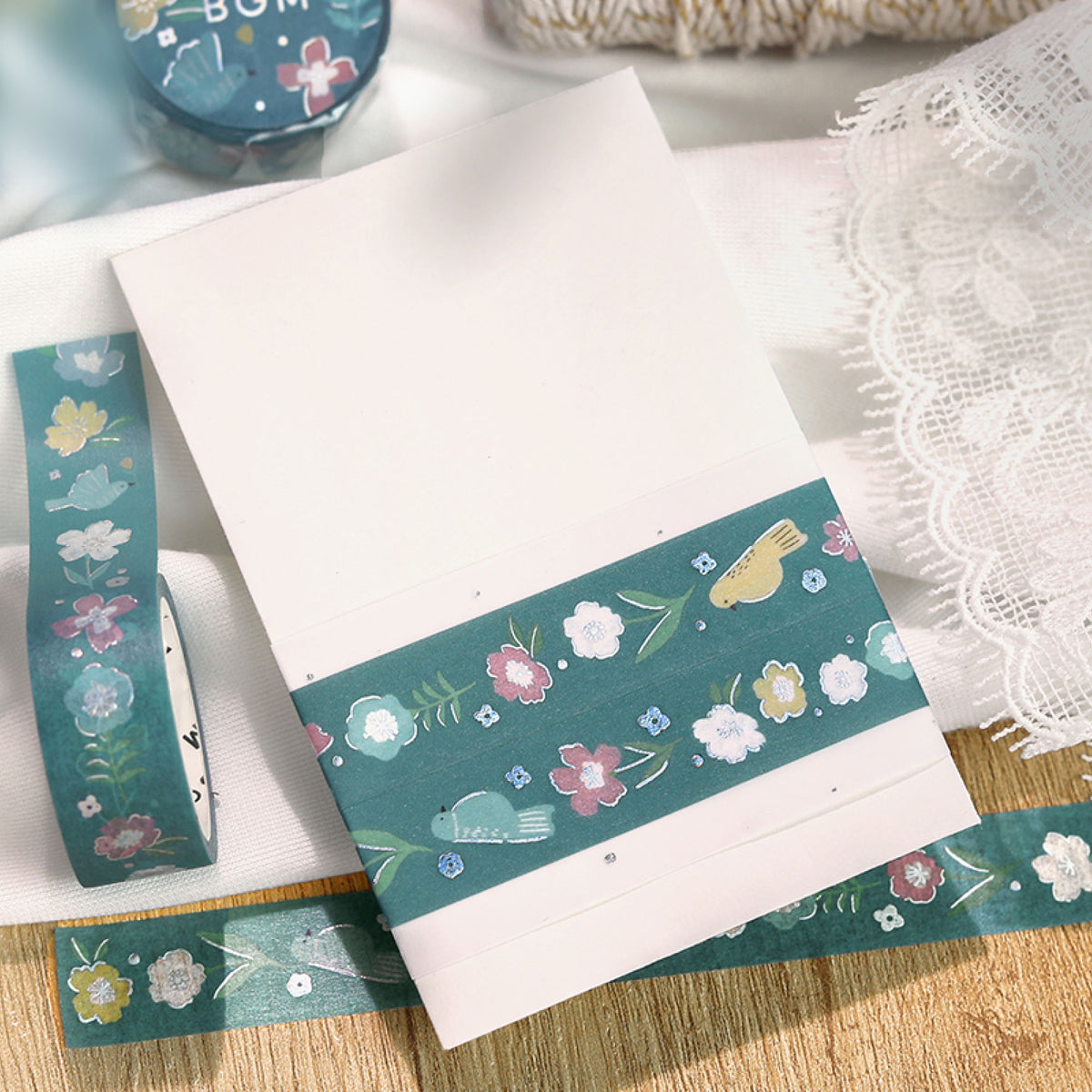 BGM - Washi Tape - Nordic Forest - Flower Melody