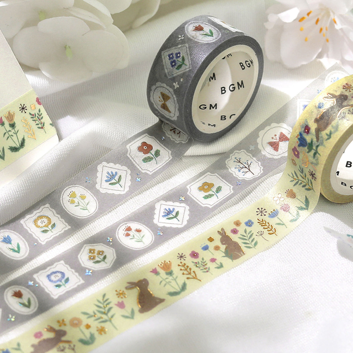 BGM - Washi Tape - Nordic Forest - Flower Frame