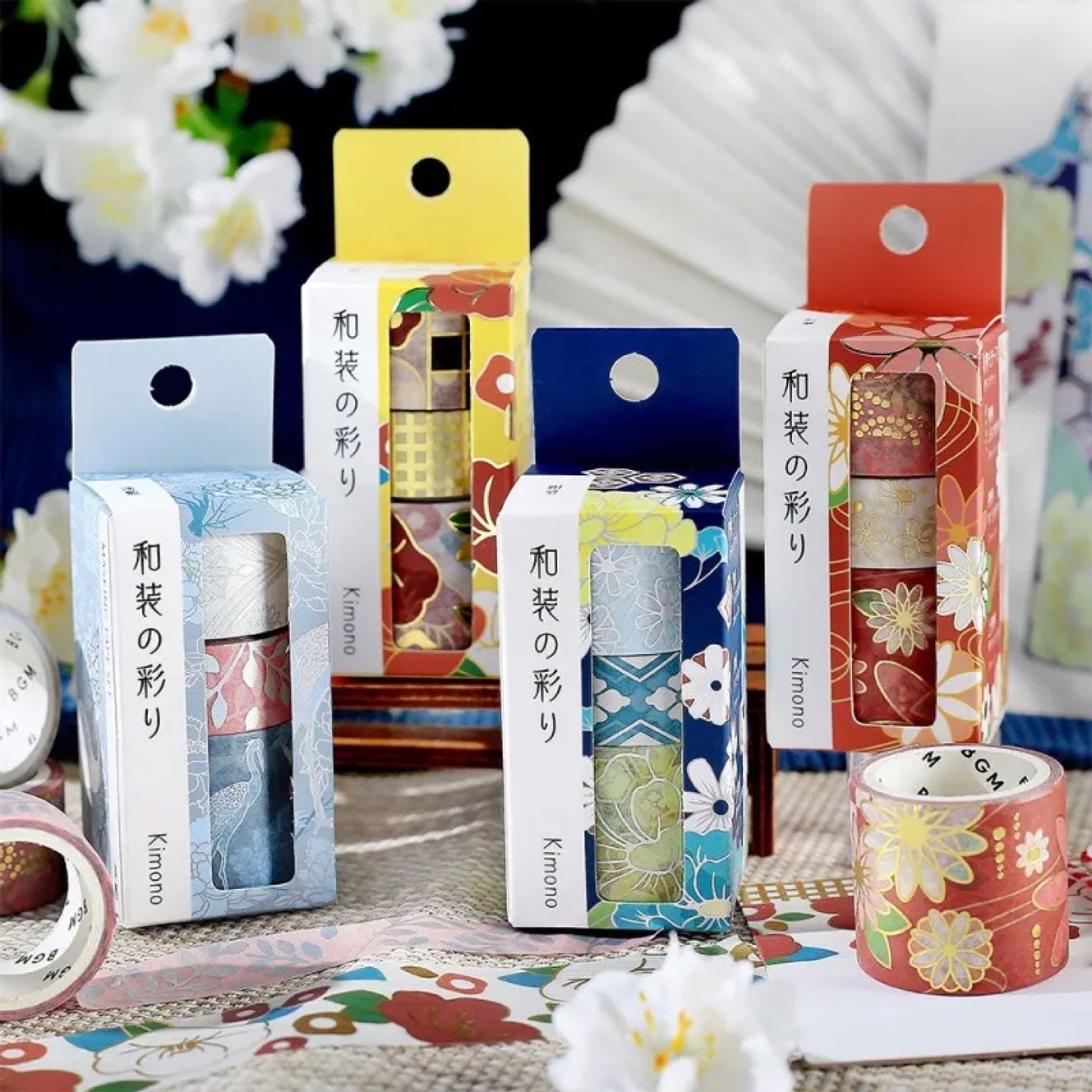 BGM - Washi Tape Set - Kimono - Set 2 <Outgoing>