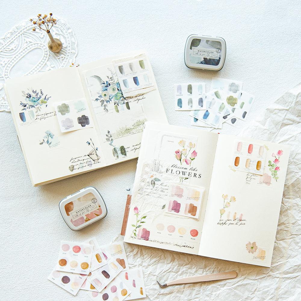 MU Lifestyle - Planner Sticker - Mini Tin Palette - #05
