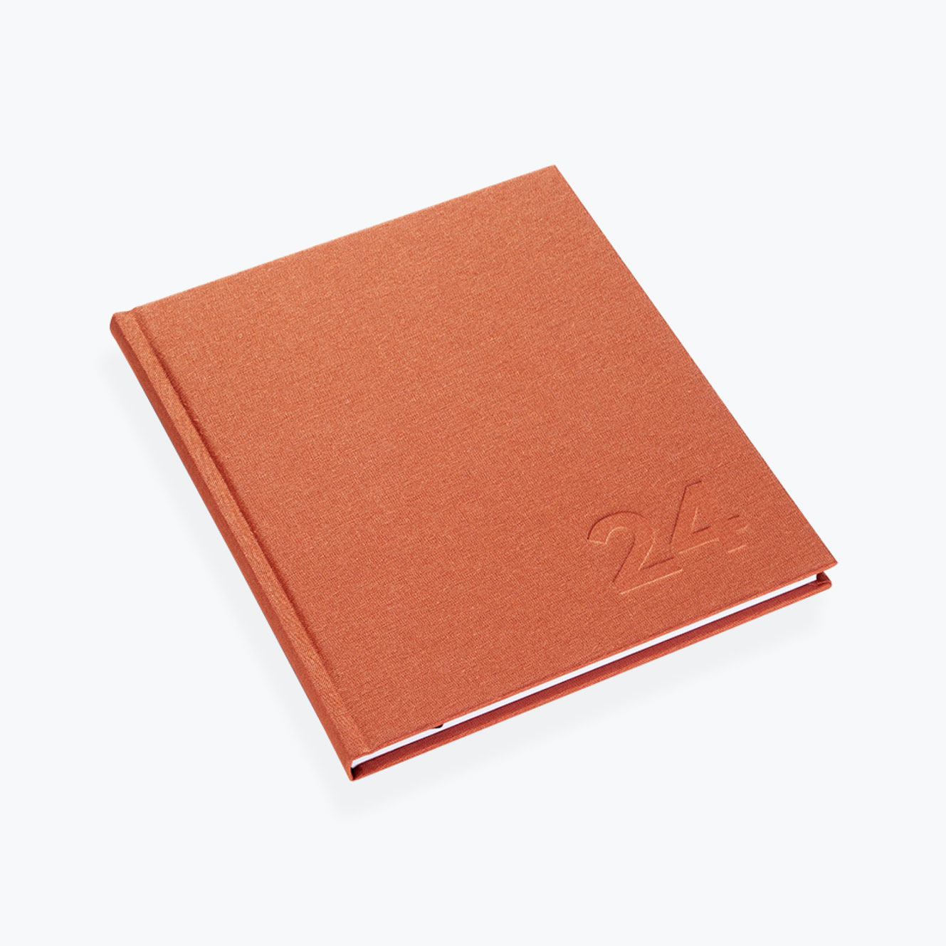 Bookbinders Design 2024 Diary Rusty Red Hardcover Regular