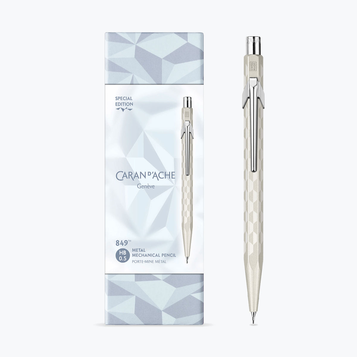 Caran d'Ache - Mechanical Pencil - 849 - Alpine Frost - White