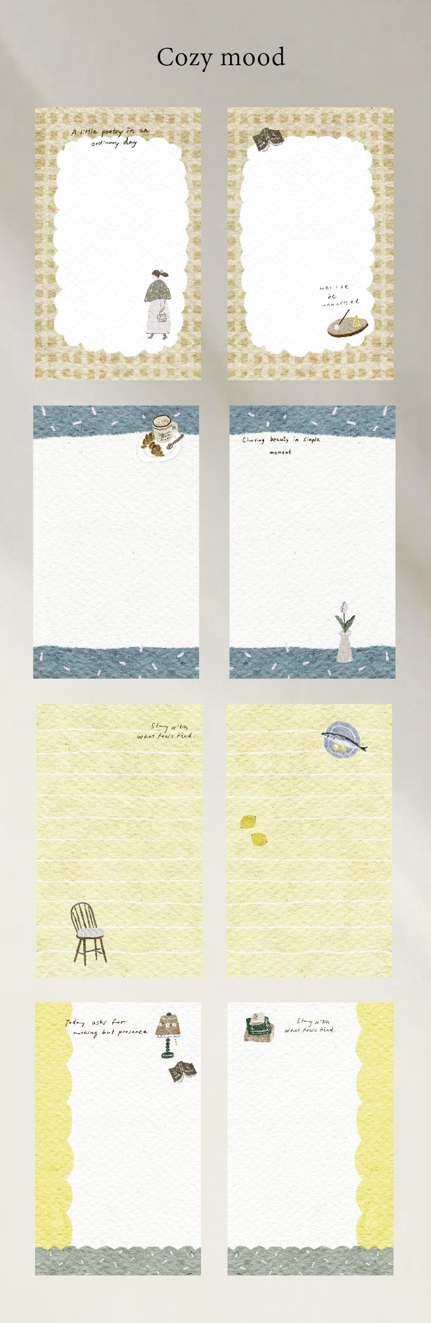 Pion - Loose Sheets - Cozy Moo (M5)