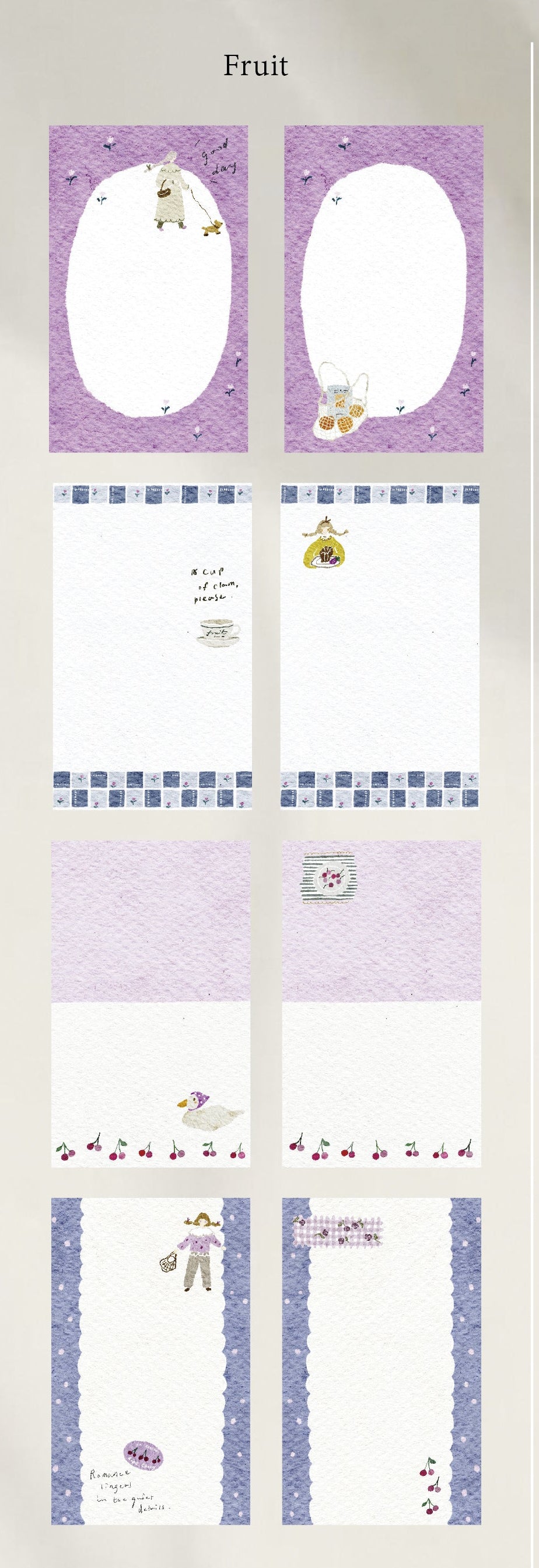 Pion - Loose Sheets - Fruit (M5)