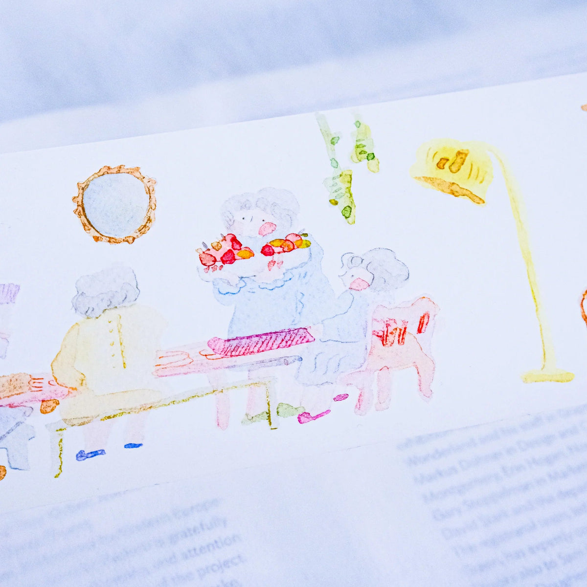 Dodolulu - Washi Tape - A La Table