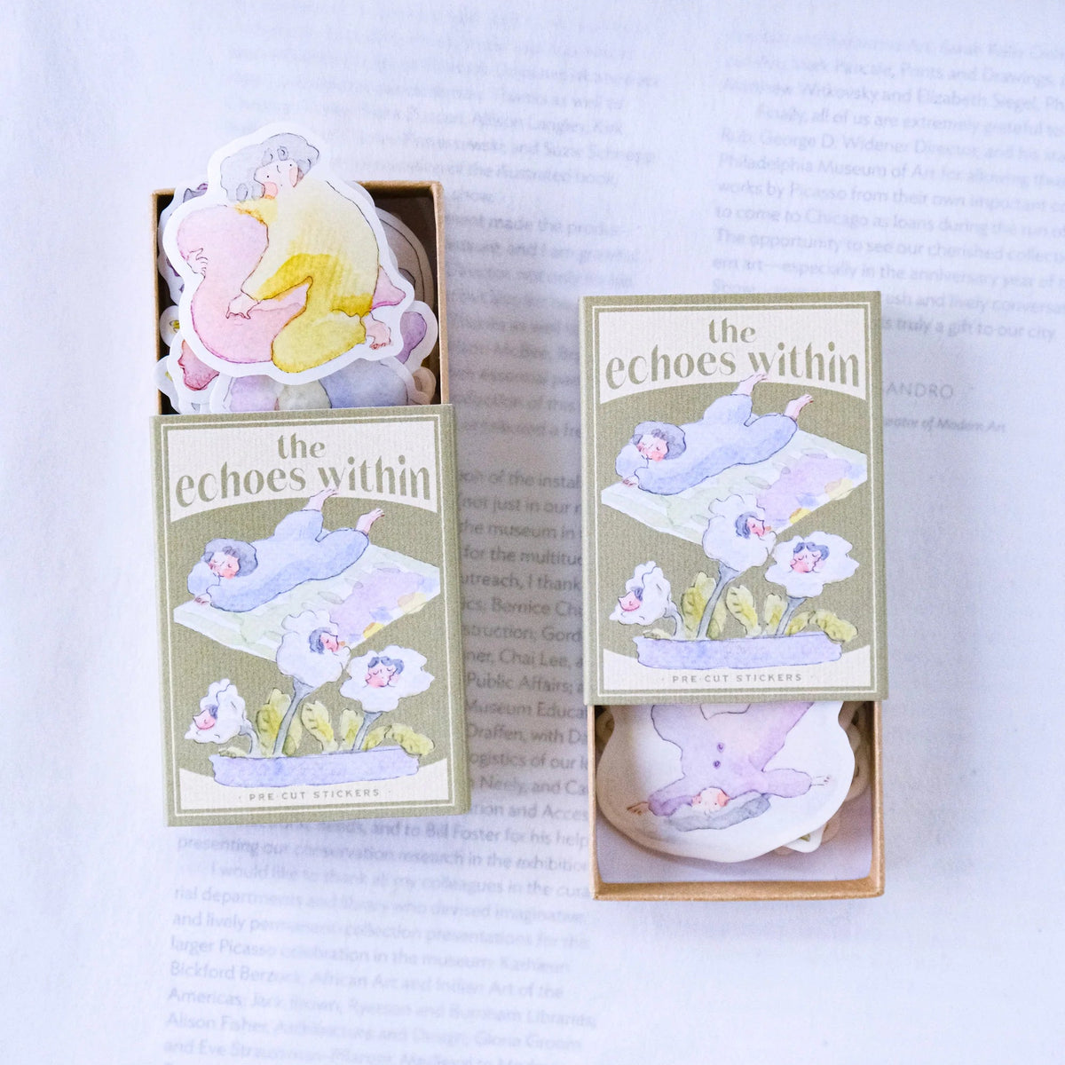 Dodolulu - Planner Sticker Matchbox - The Echoes Within