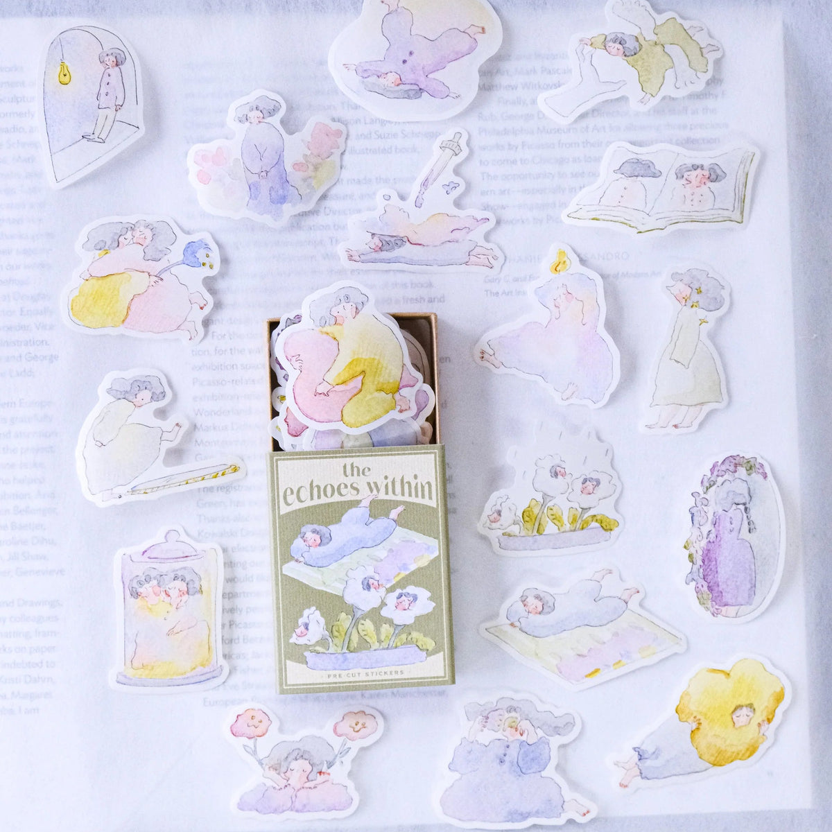 Dodolulu - Planner Sticker Matchbox - The Echoes Within