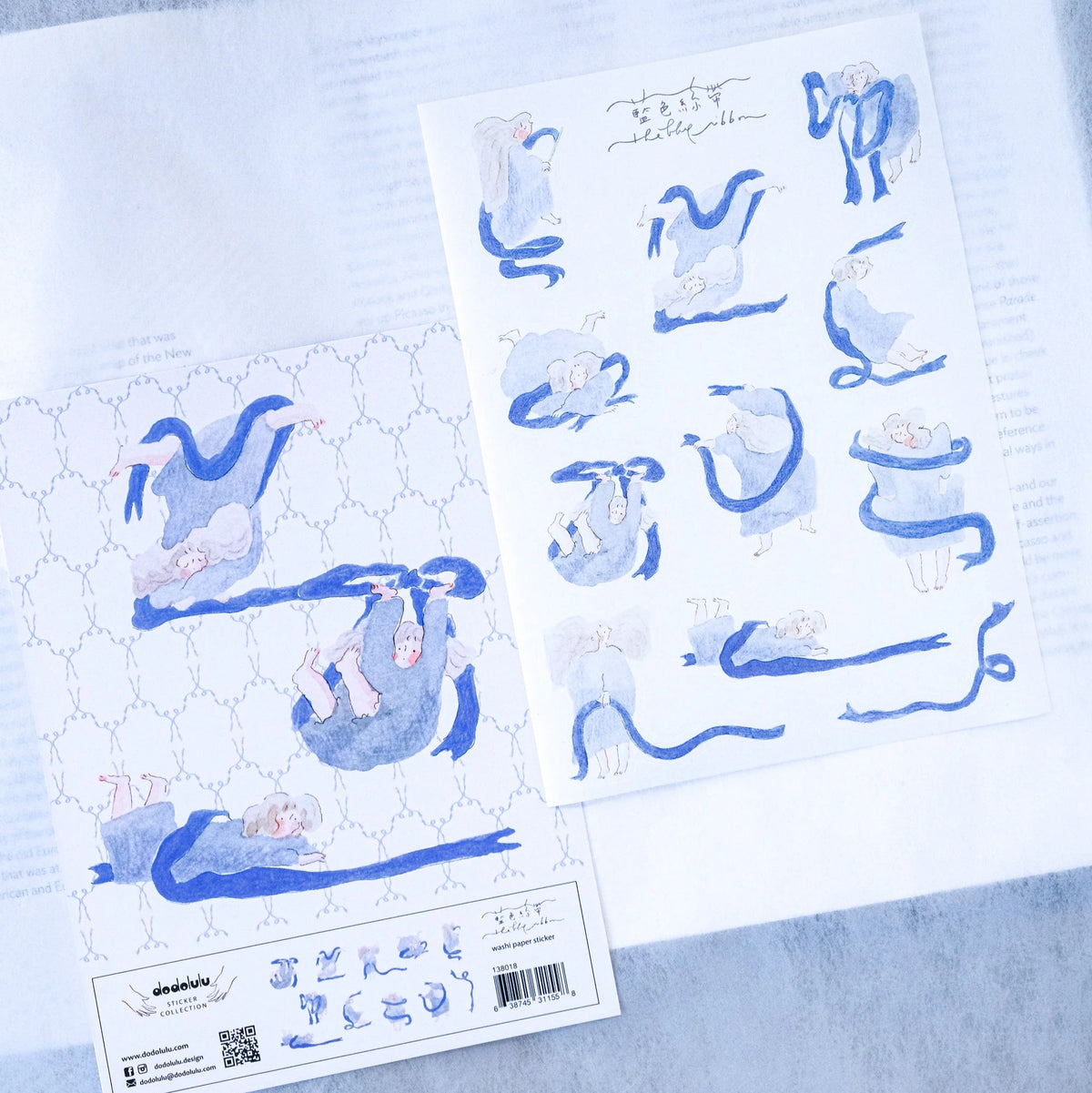 Dodolulu - Planner Sticker - The Blue Ribbon