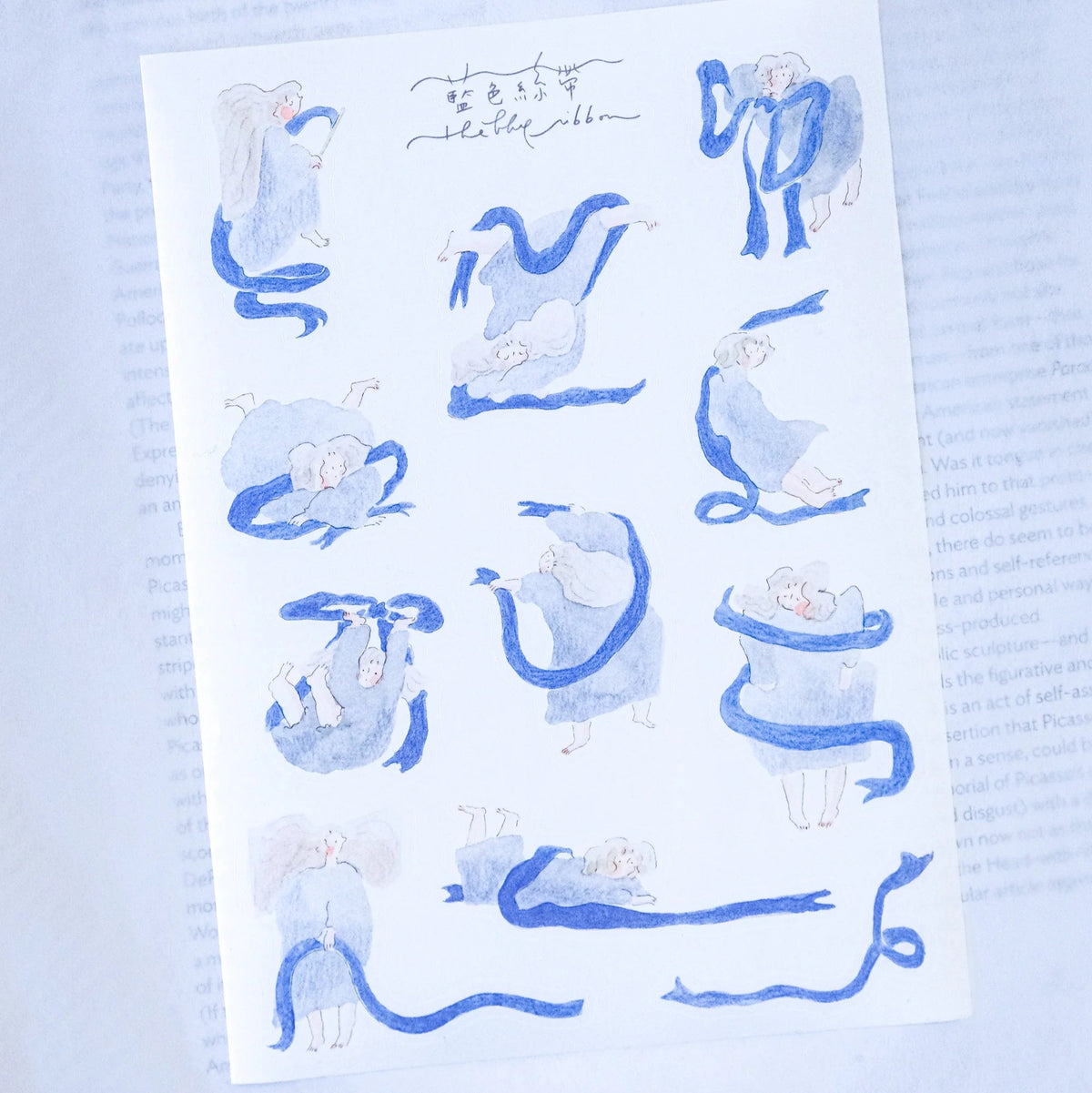 Dodolulu - Planner Sticker - The Blue Ribbon