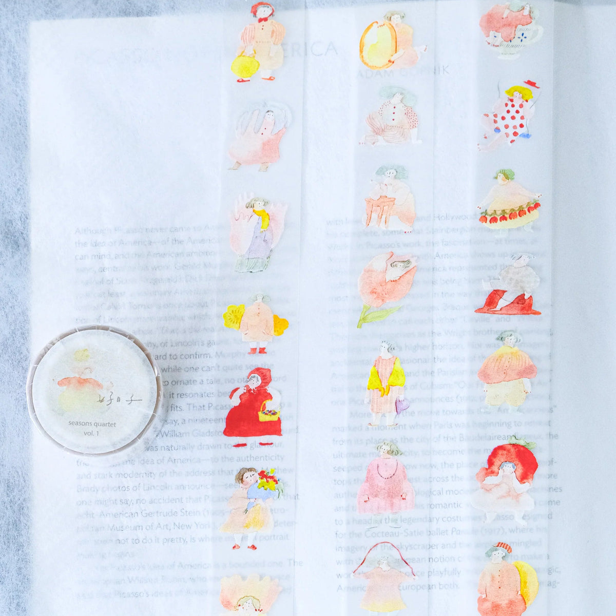 Dodolulu - Washi Tape - Seasons Quartet Vol. 1 (PET)