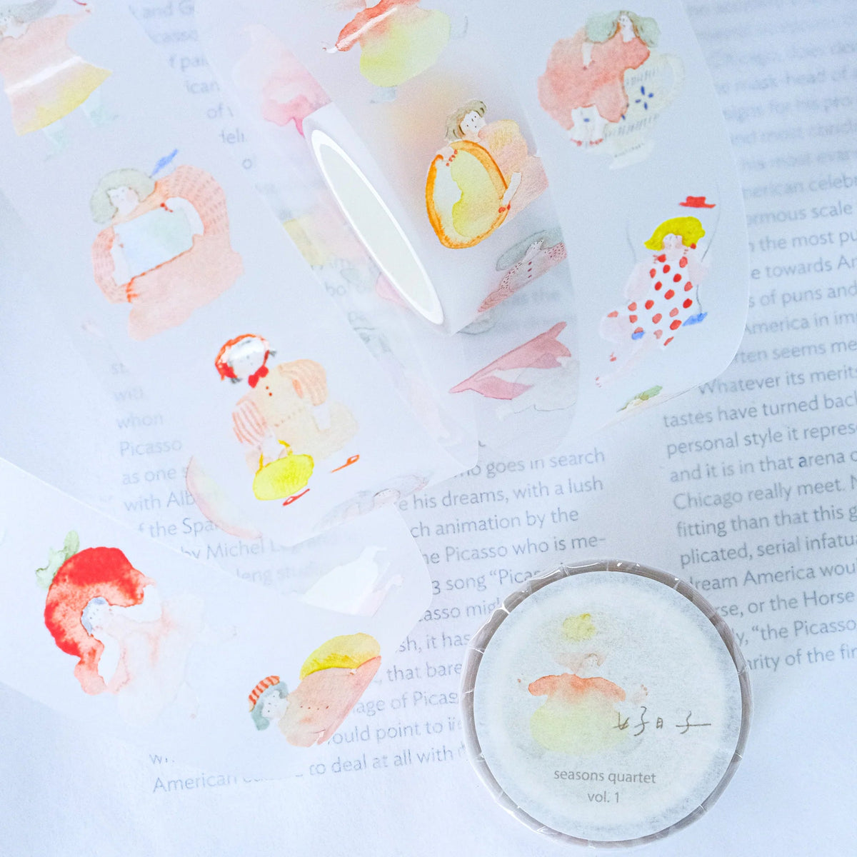Dodolulu - Washi Tape - Seasons Quartet Vol. 1 (PET)