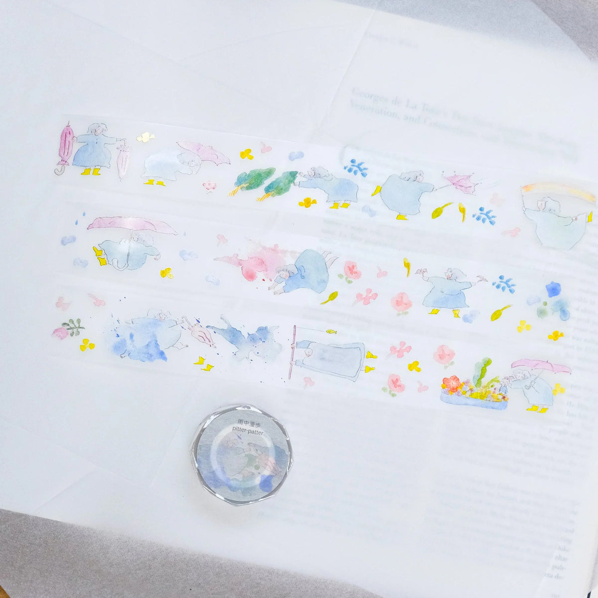 Dodolulu - Washi Tape - Pitter-Patter (PET)