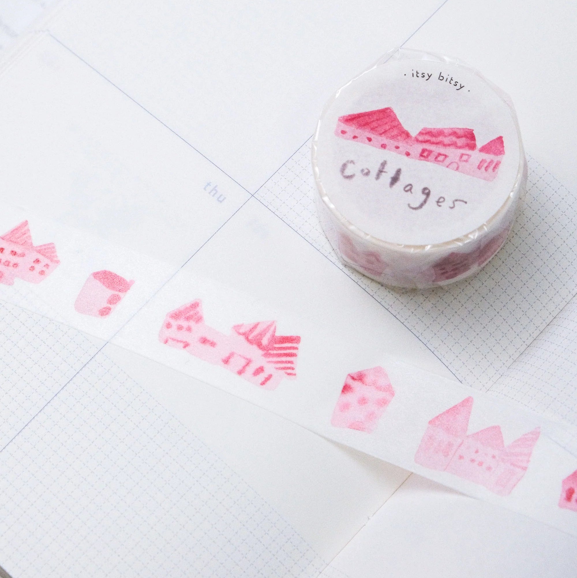 Dodolulu - Washi Tape - Cottages