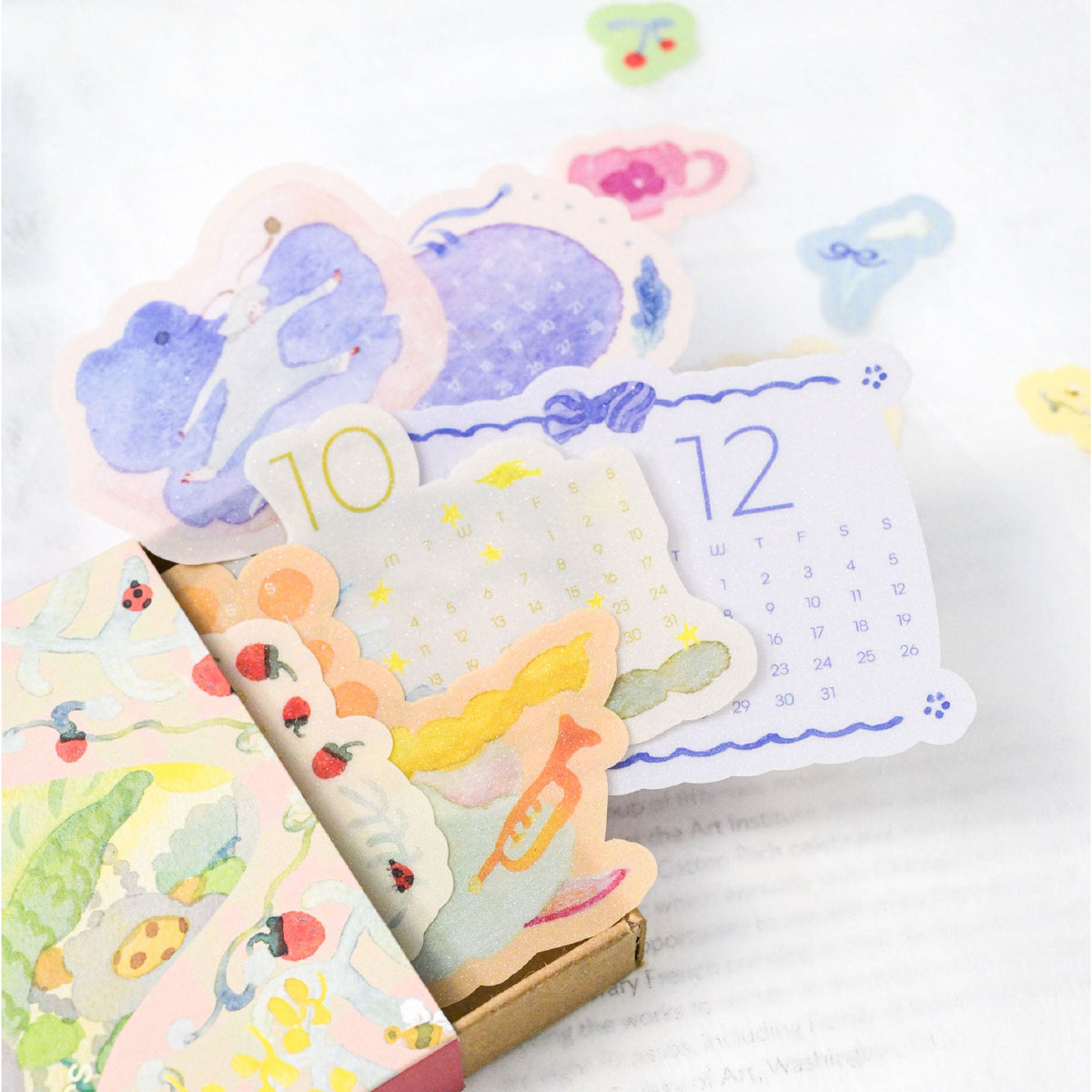 Dodolulu - 2027 Calendar - Calendar Stickers - Monthly
