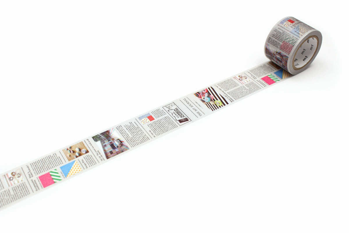 MT Masking Tape - Washi Tape - Newspaper