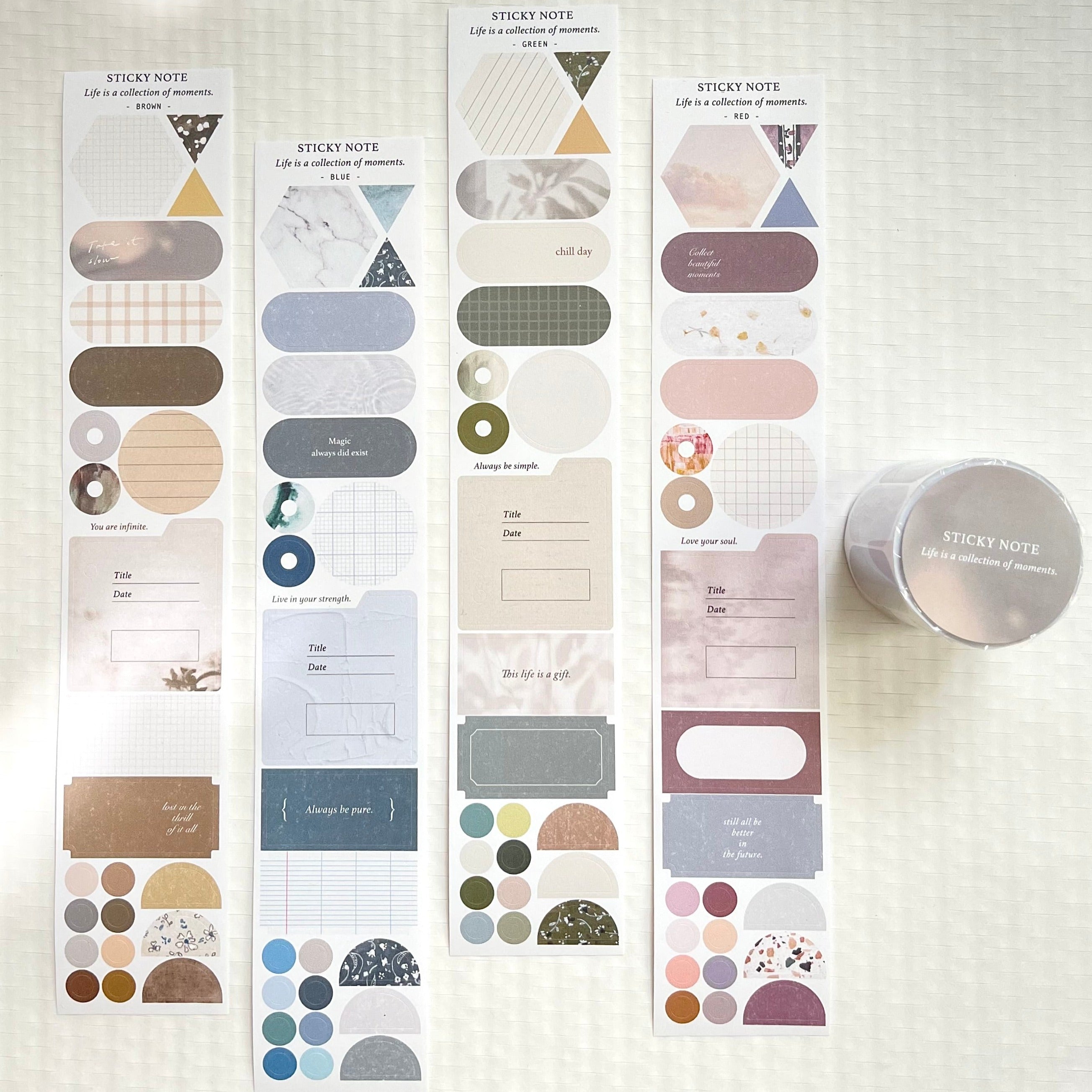 Pion - Washi Tape - Sticky Note <Outgoing>