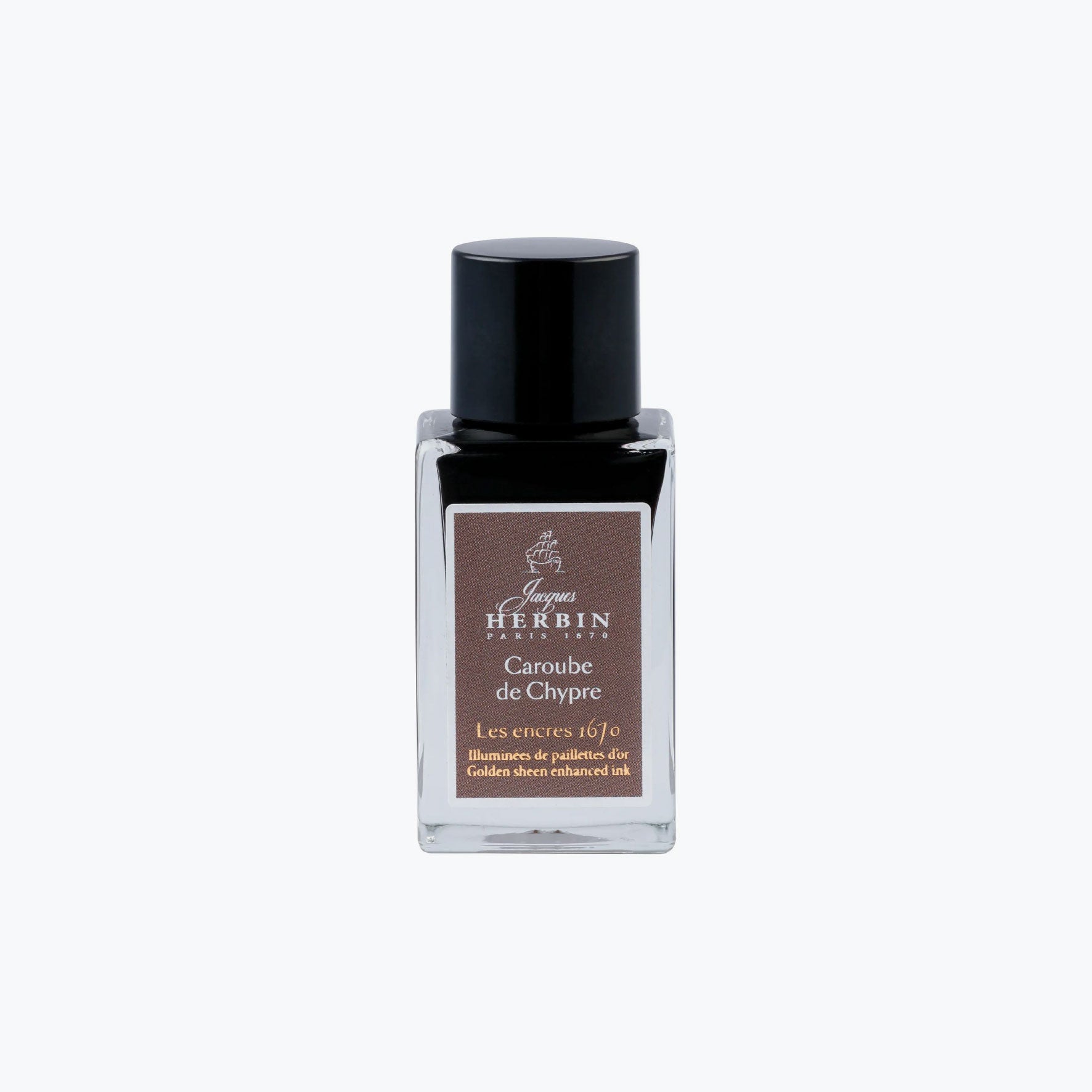 J. Herbin - Fountain Pen Ink - 1670 - 15ml - Caroube de Chypre