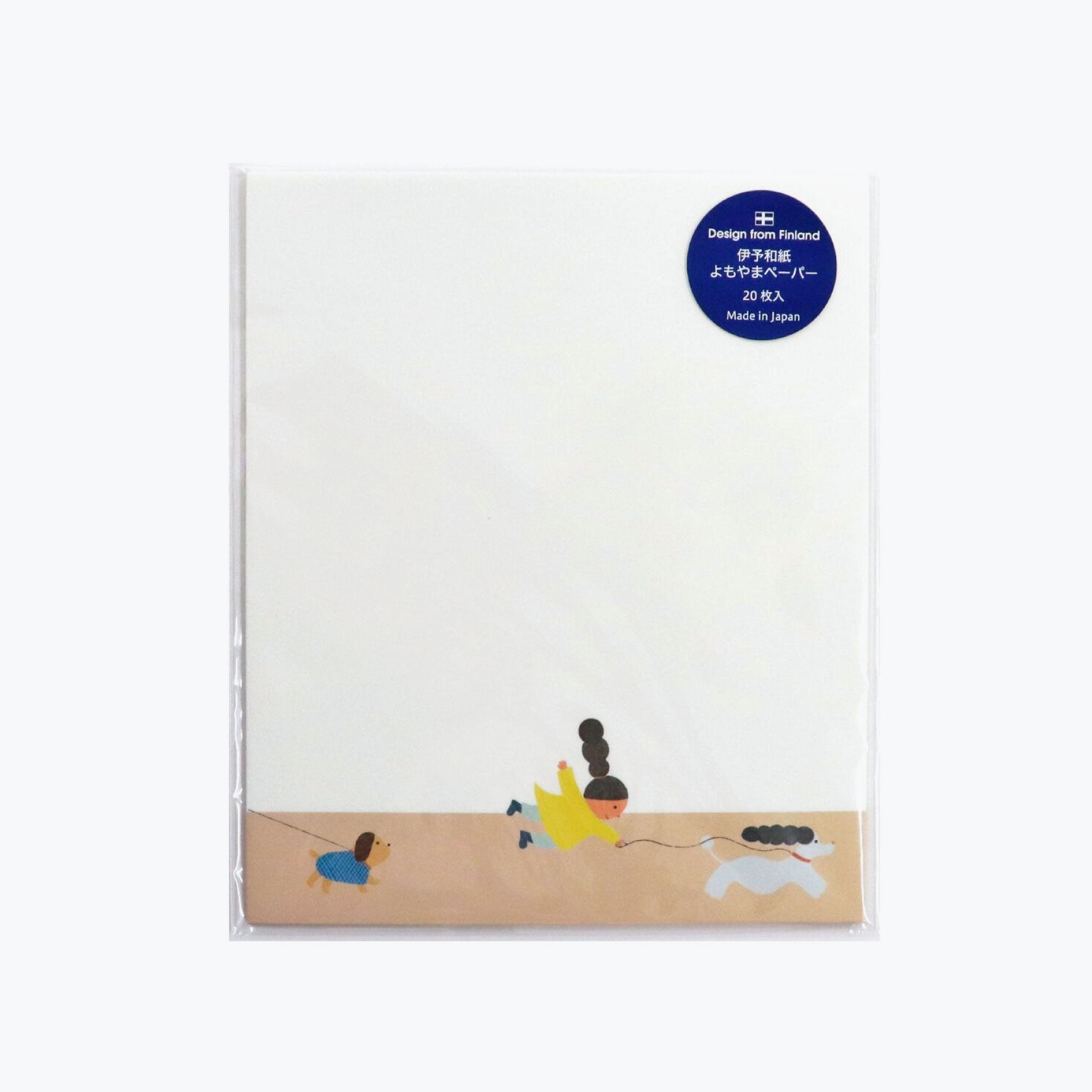 Kamiiso - Letter Writing Paper - Heidi Valkola - Dog Walk
