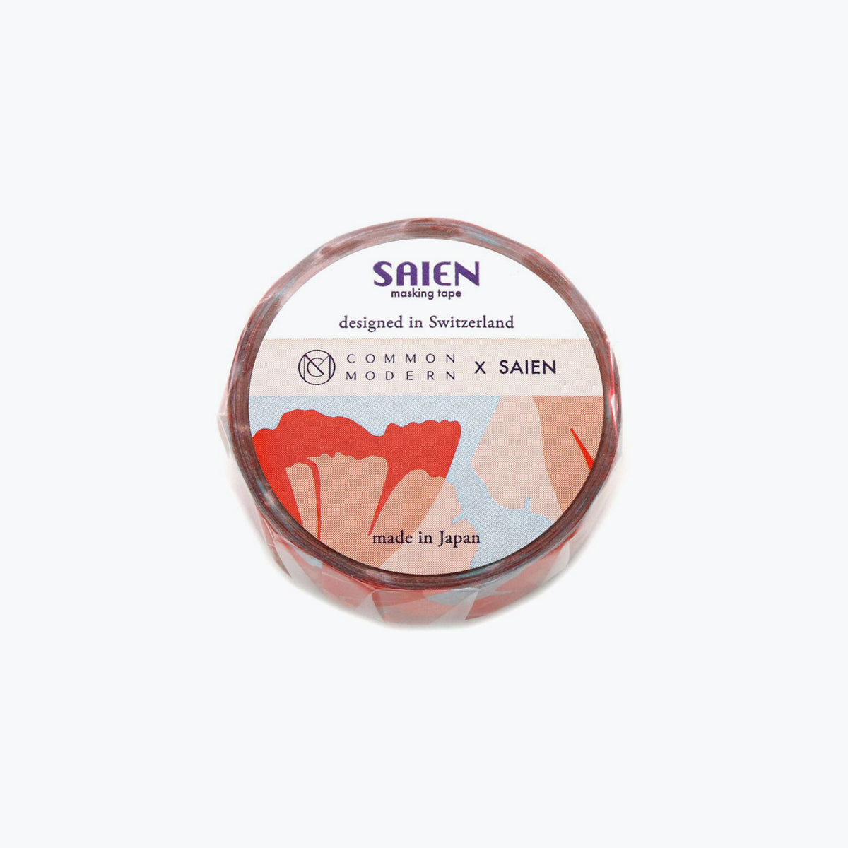 Kamiiso - Washi Tape - Common Modern - Gingko Pop Valencia