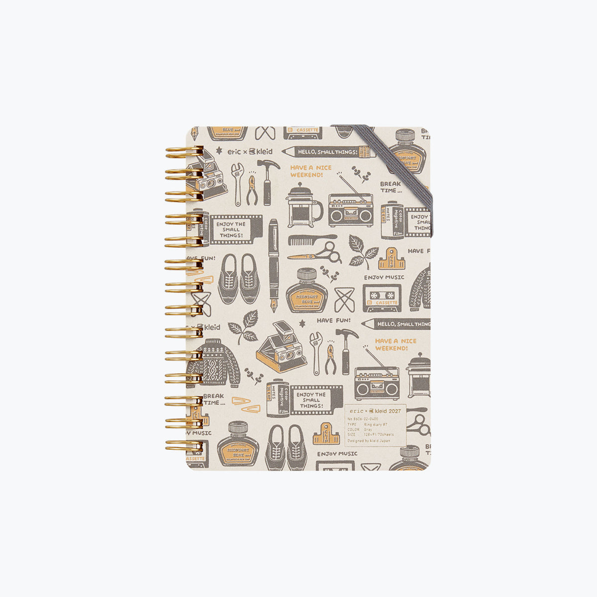 Kleid x Eric - 2027 Diary - B7 - Gray