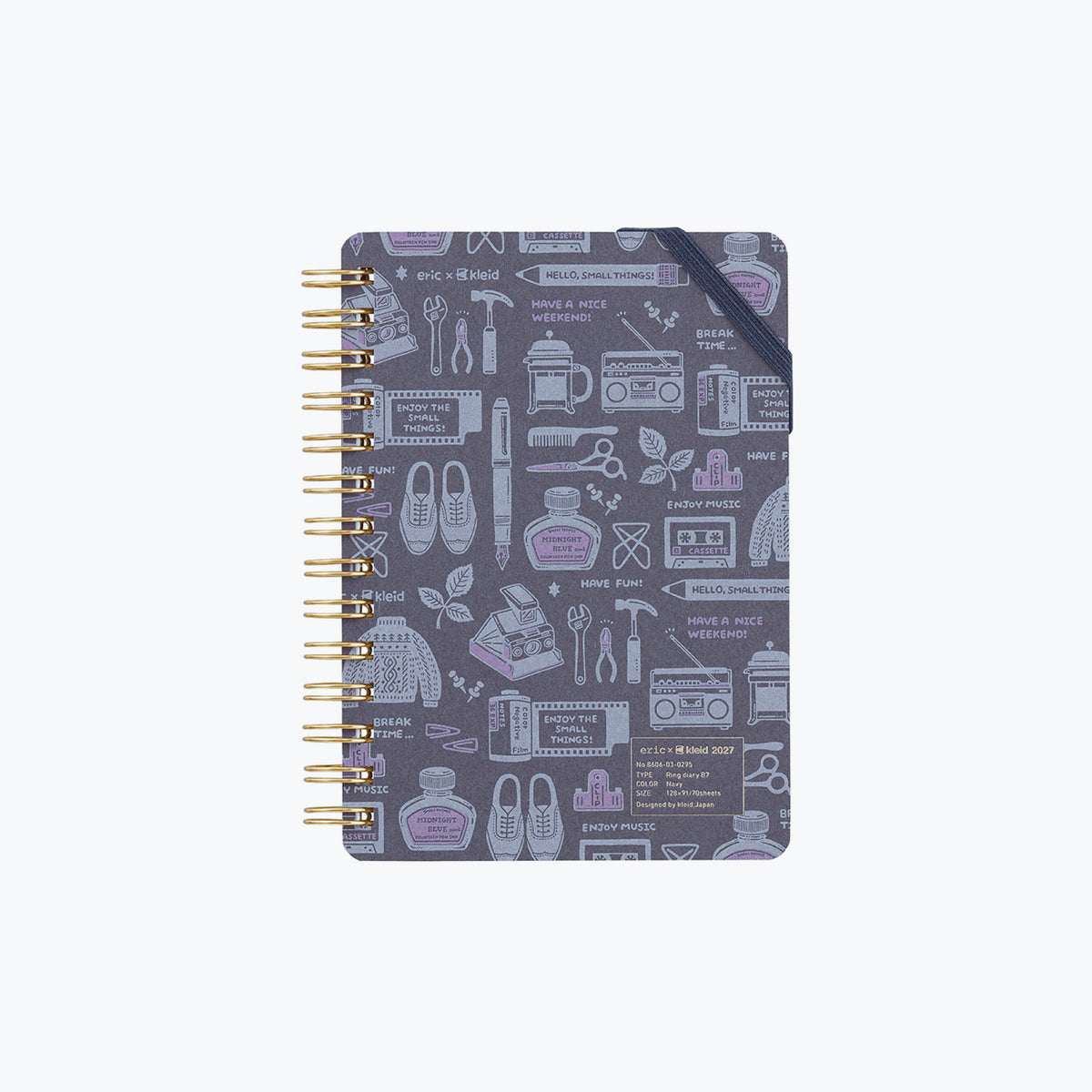 Kleid x Eric - 2027 Diary - B7 - Navy