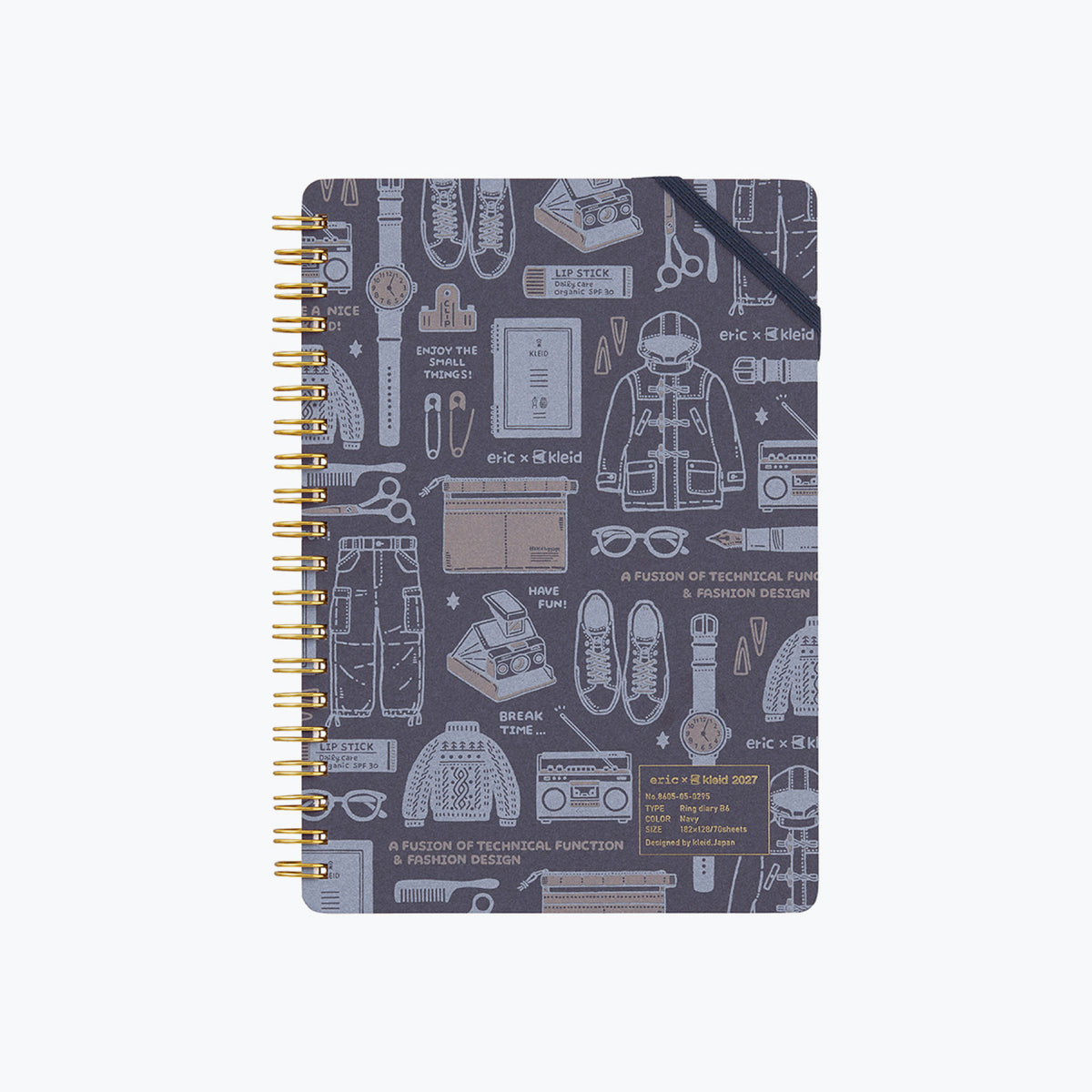 Kleid x Eric - 2027 Diary - B6 - Navy