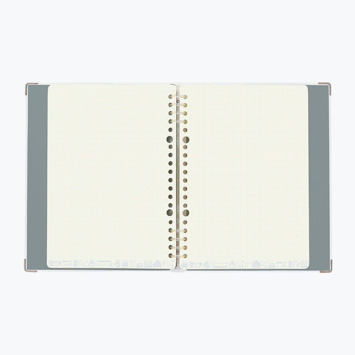 Kleid x Eric - Notebook - Binder - A5 - Gray