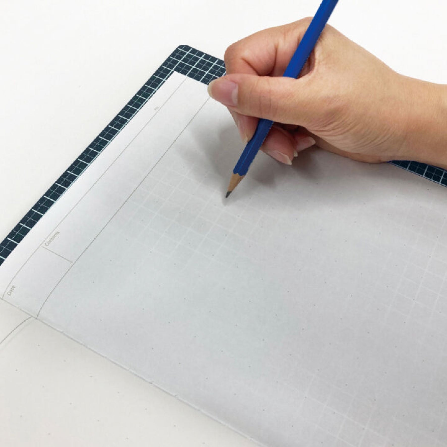 Kyoei Orions - Writing Mat - Kiwami - B5+ - Peacock Blue