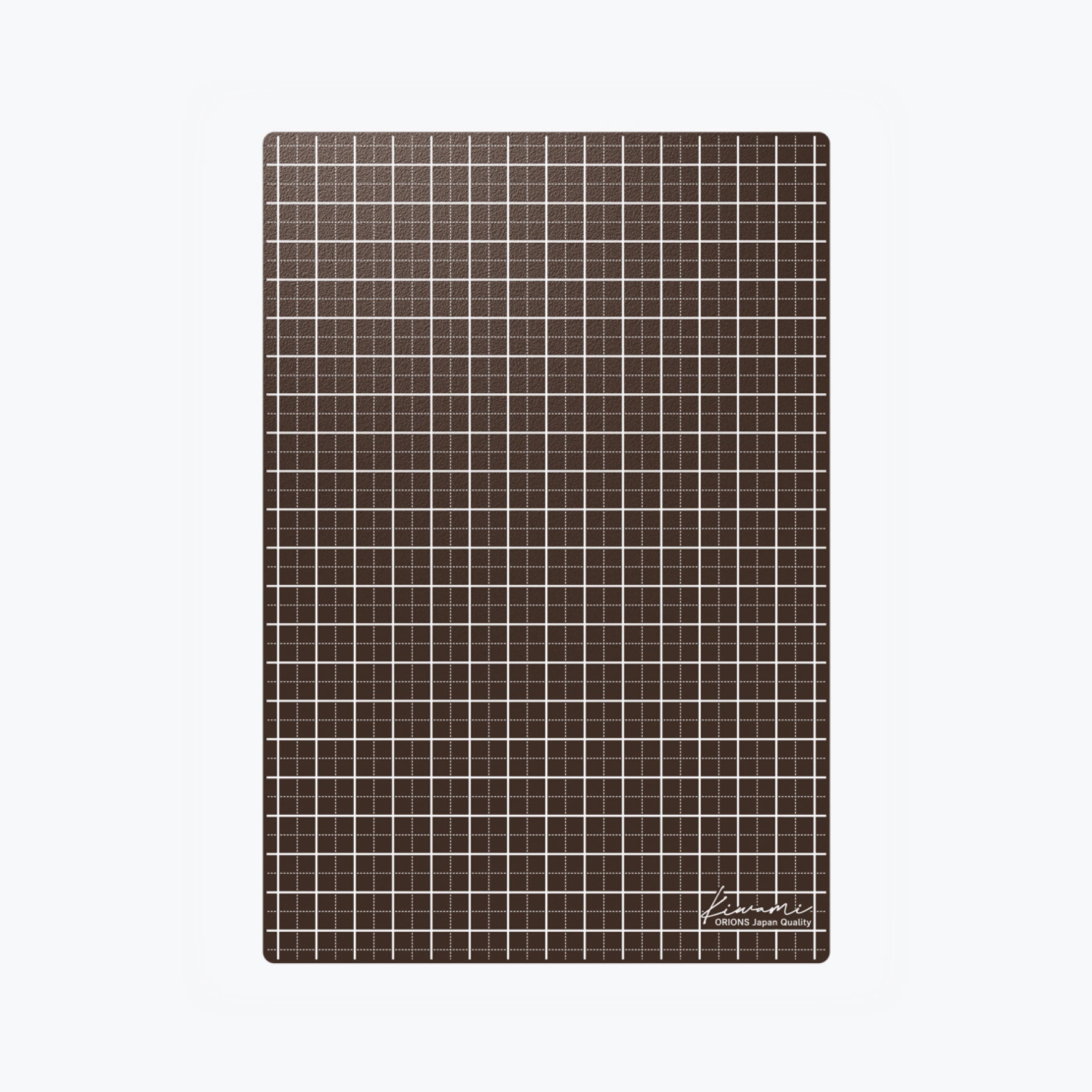 Kyoei Orions - Writing Mat - Kiwami - A5 - Brown & Camel