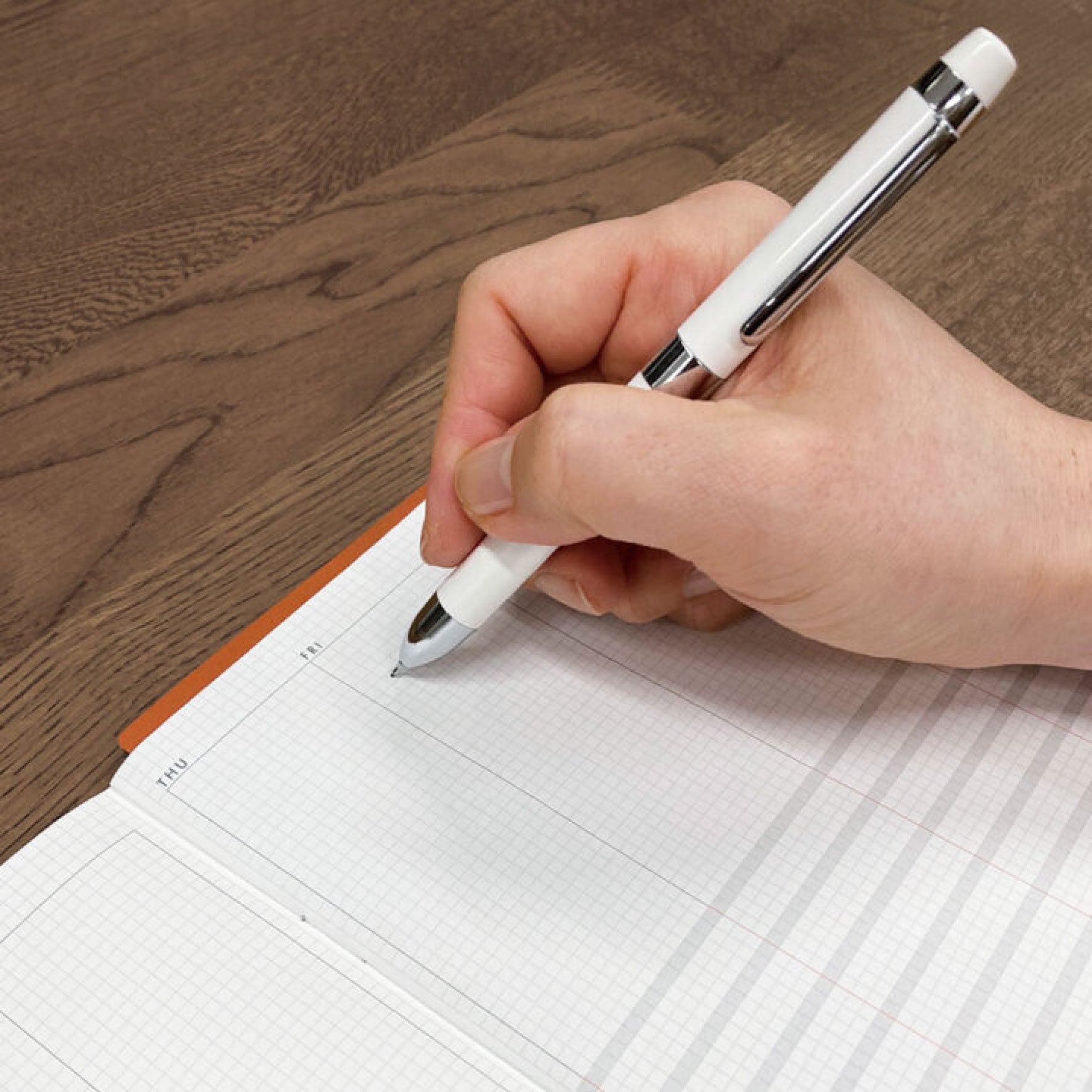 Kyoei Orions - Writing Mat - Kiwami - A5 - Brown & Camel